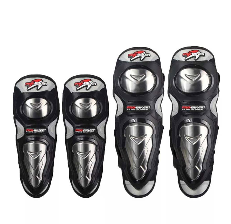 RODILLERA PROBIKER METAL A/CALIDAD SET X4 MR-1220128