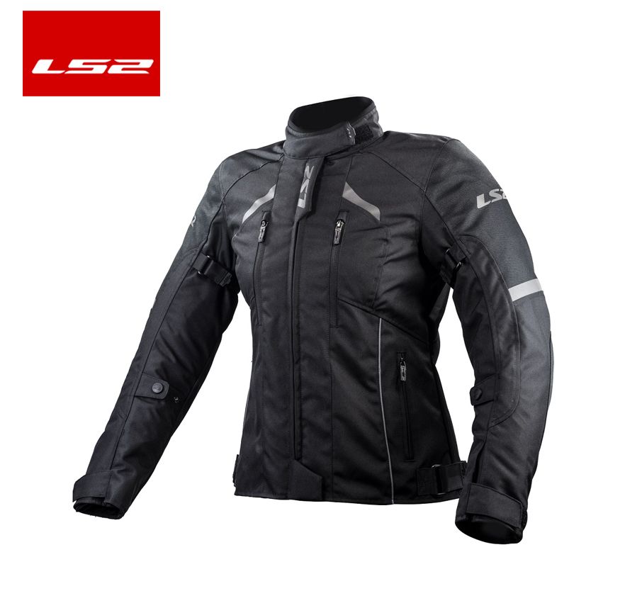 CHAQUETA LS2 SERRA MUJER FULL NEGRA
