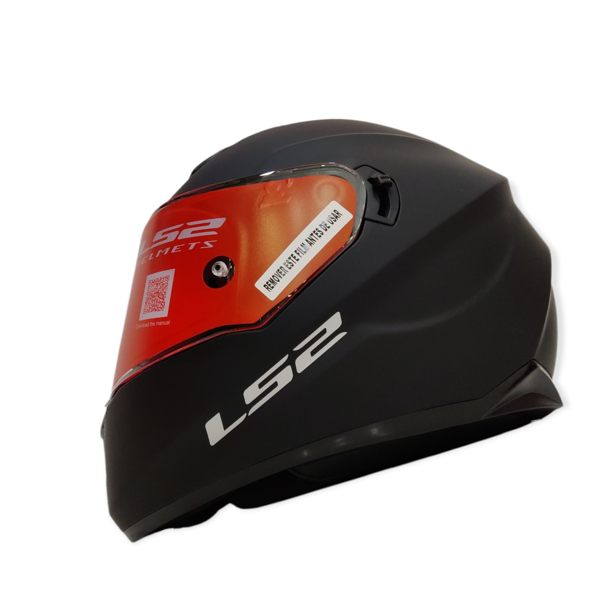 CASCO LS2 FF 320 STREAM EVO NEGRO MATE
