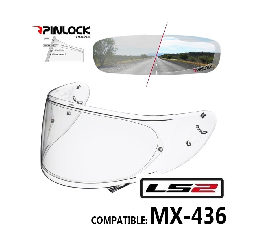 PINLOCK LS2 MX 436 DKS198