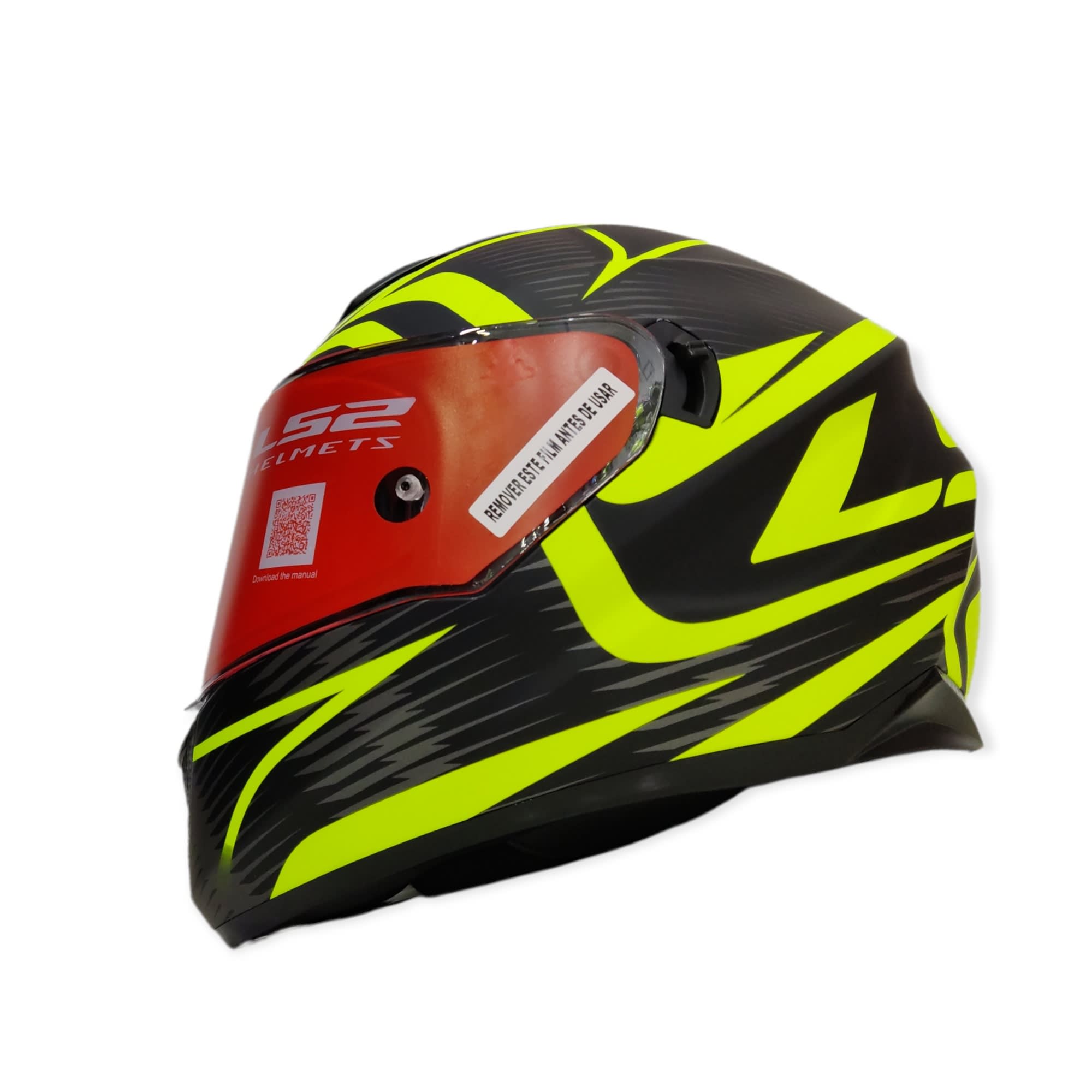 CASCO LS2 FF 320 EVO JINK NEGRO AMAR MATE