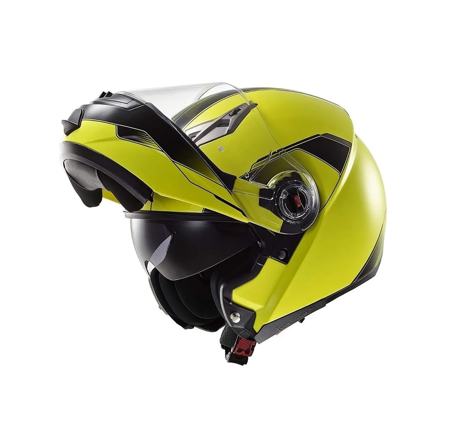 CASCO LS2 FF 370 SHADOW AMARILLO