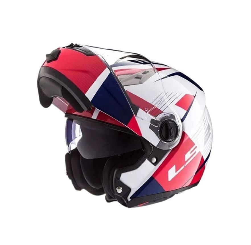 CASCO LS2 FF370 MILAN BLANCO/ROJO