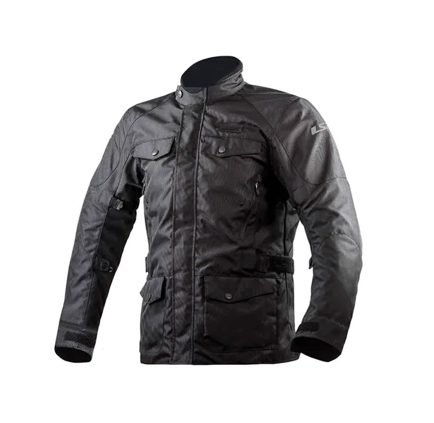 CHAQUETA LS2 METROPOLIS NEGRA