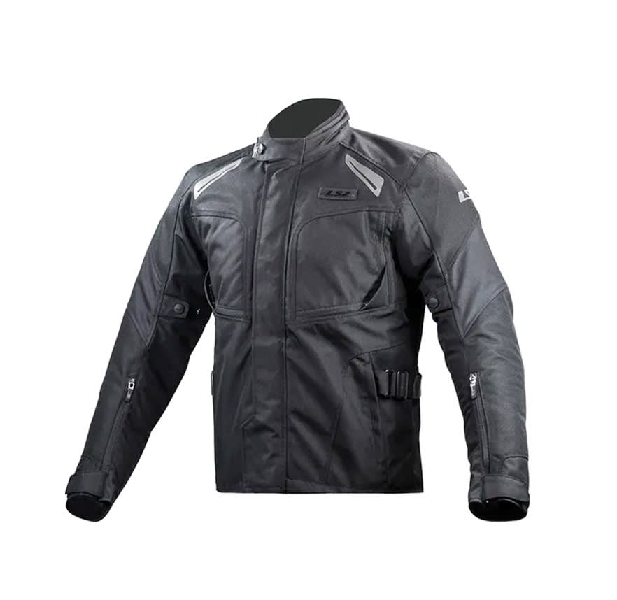 CHAQUETA LS2 PHASE NEGRA HOMBRE