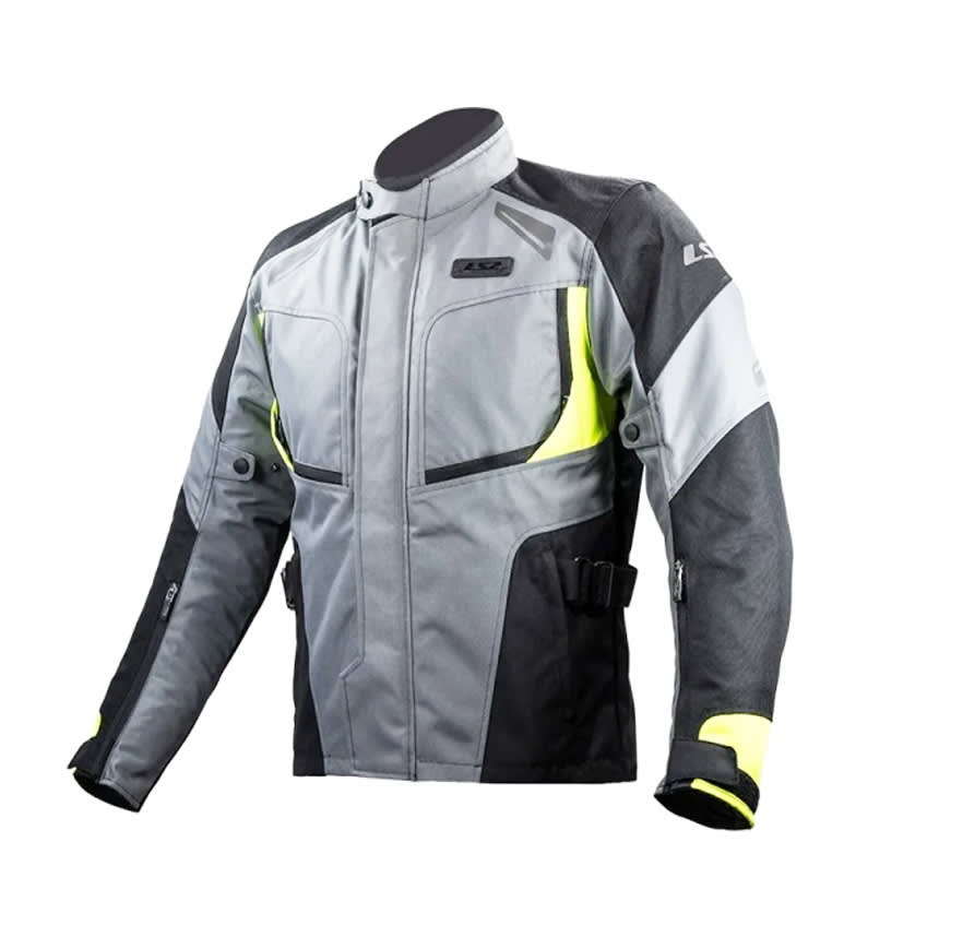 CHAQUETA LS2 PHASE GRIS HOMBRE