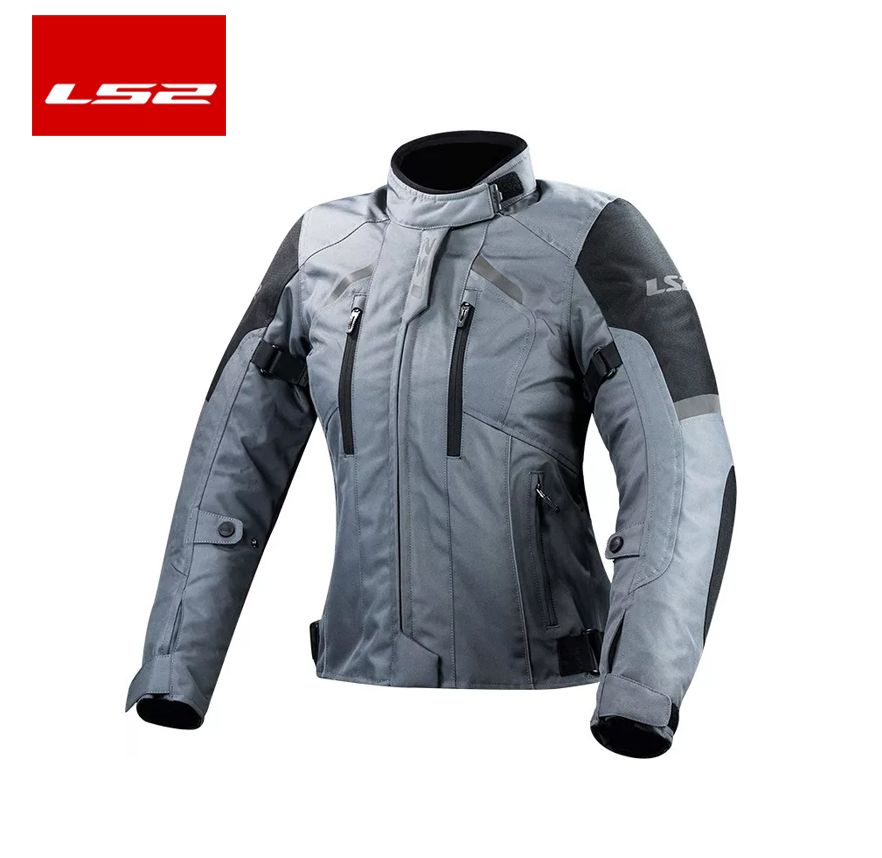 CHAQUETA LS2 SERRA EVO GRIS MUJER