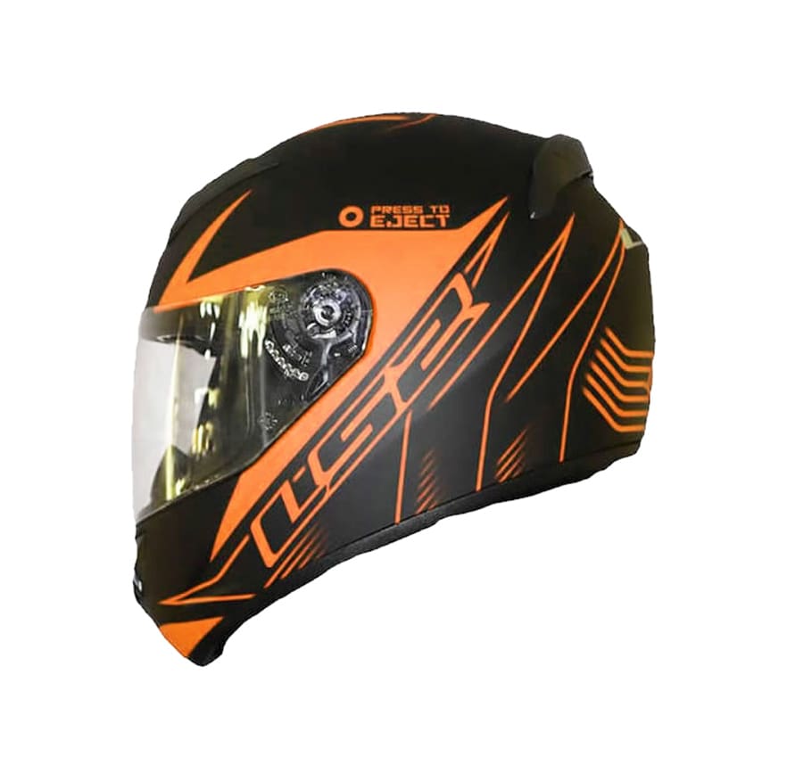 CASCO LS2 FF 352 LIGHTER NEGRO NARANJO
