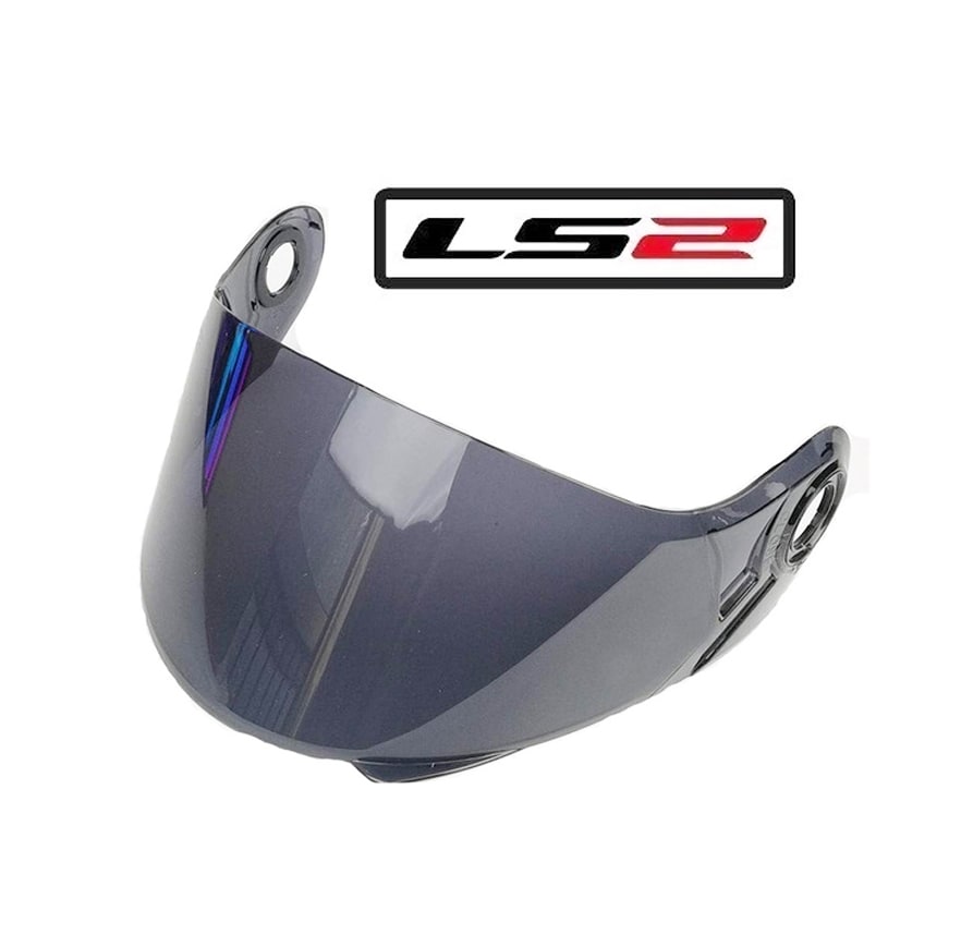 VISOR MICA LS2 FF325/FF370/FF386 NEGRA (HUMO)