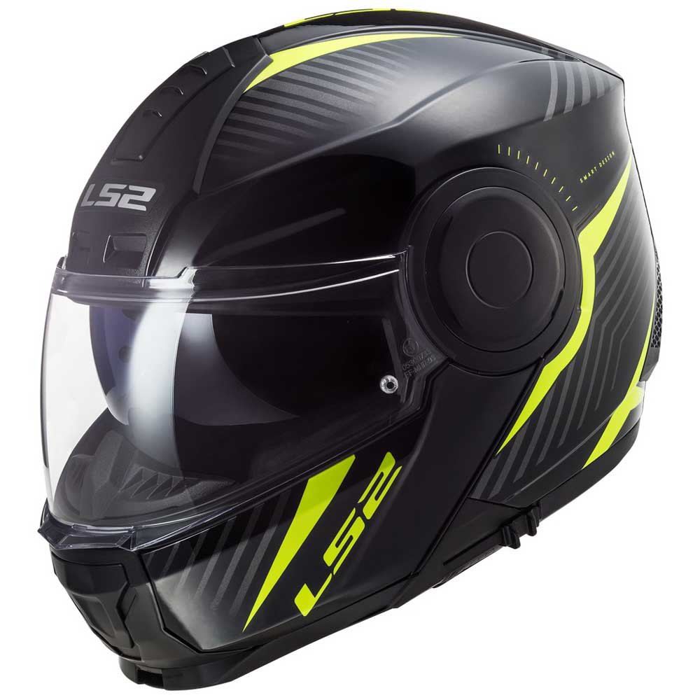CASCO LS2 FF902 SCOPE SKID NEGRO AMARILLO
