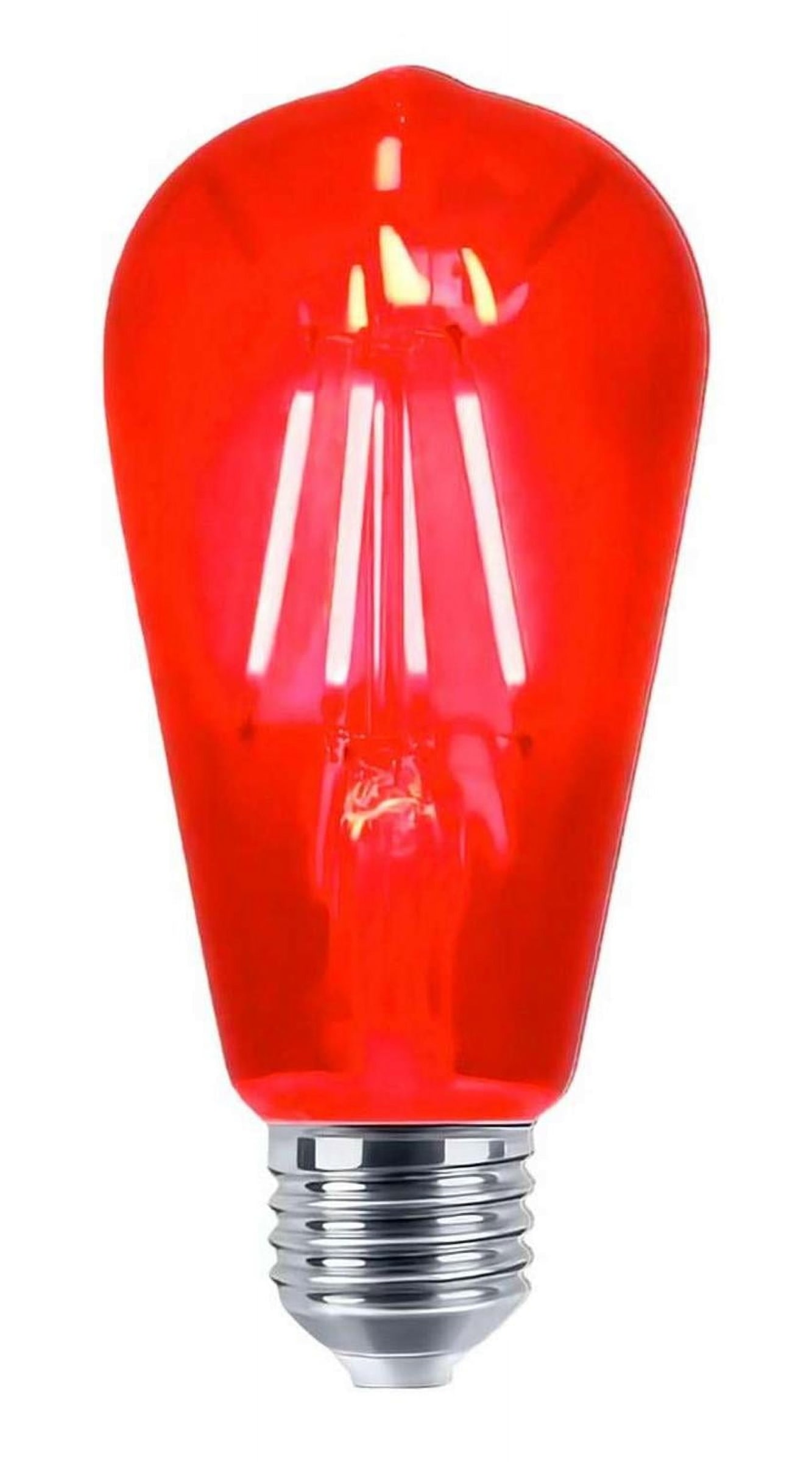 14358 AMPOLLETA VINTAGE 4W ROJA (100)