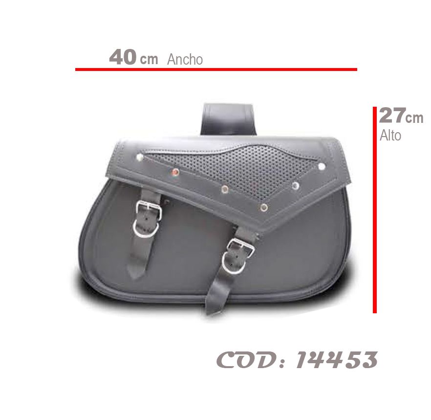 ALFORJAS CUERINA 20 LTS SPYDER MOD 1