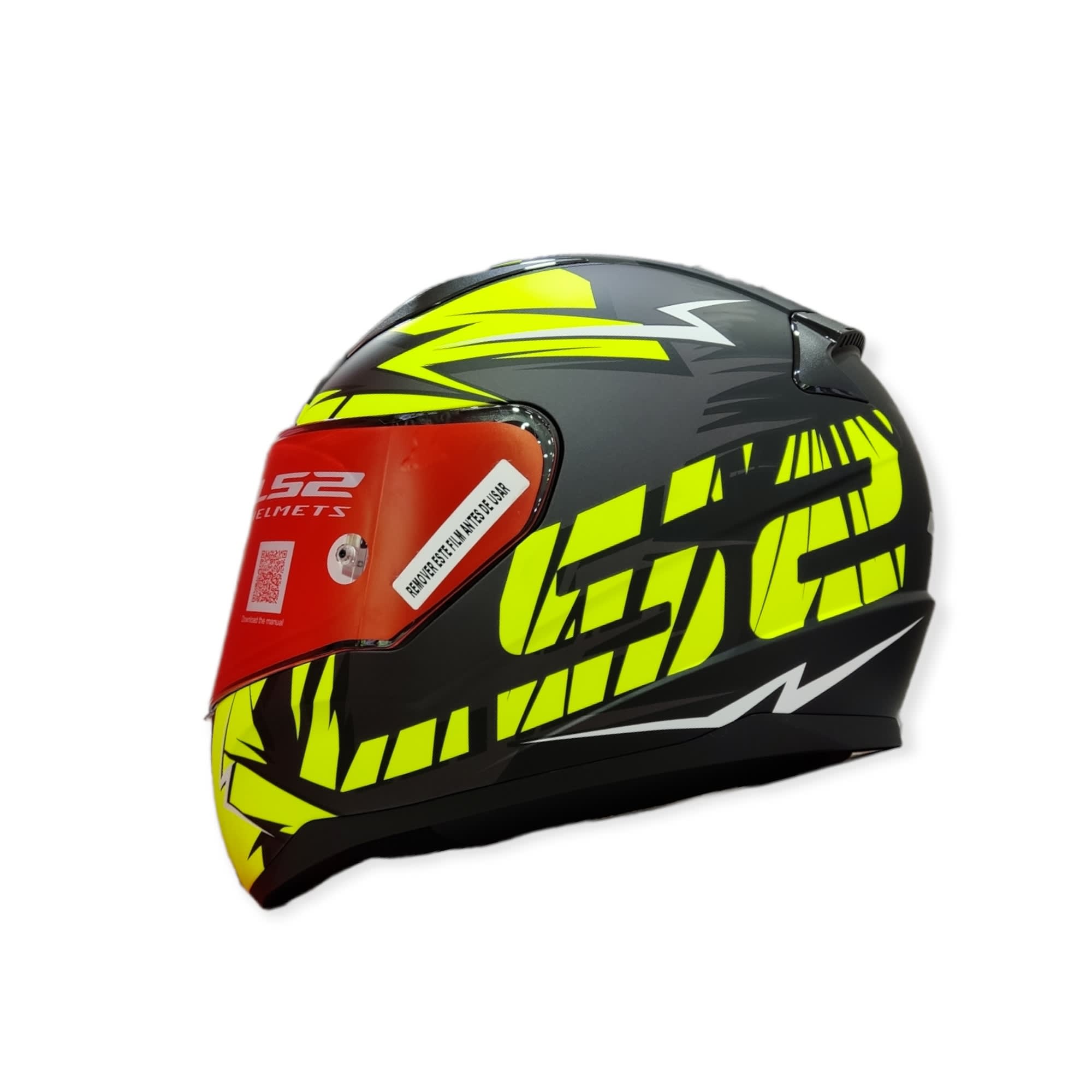 CASCO LS2 FF 353 RAPID CHROMO NEGRO AMAR MAT