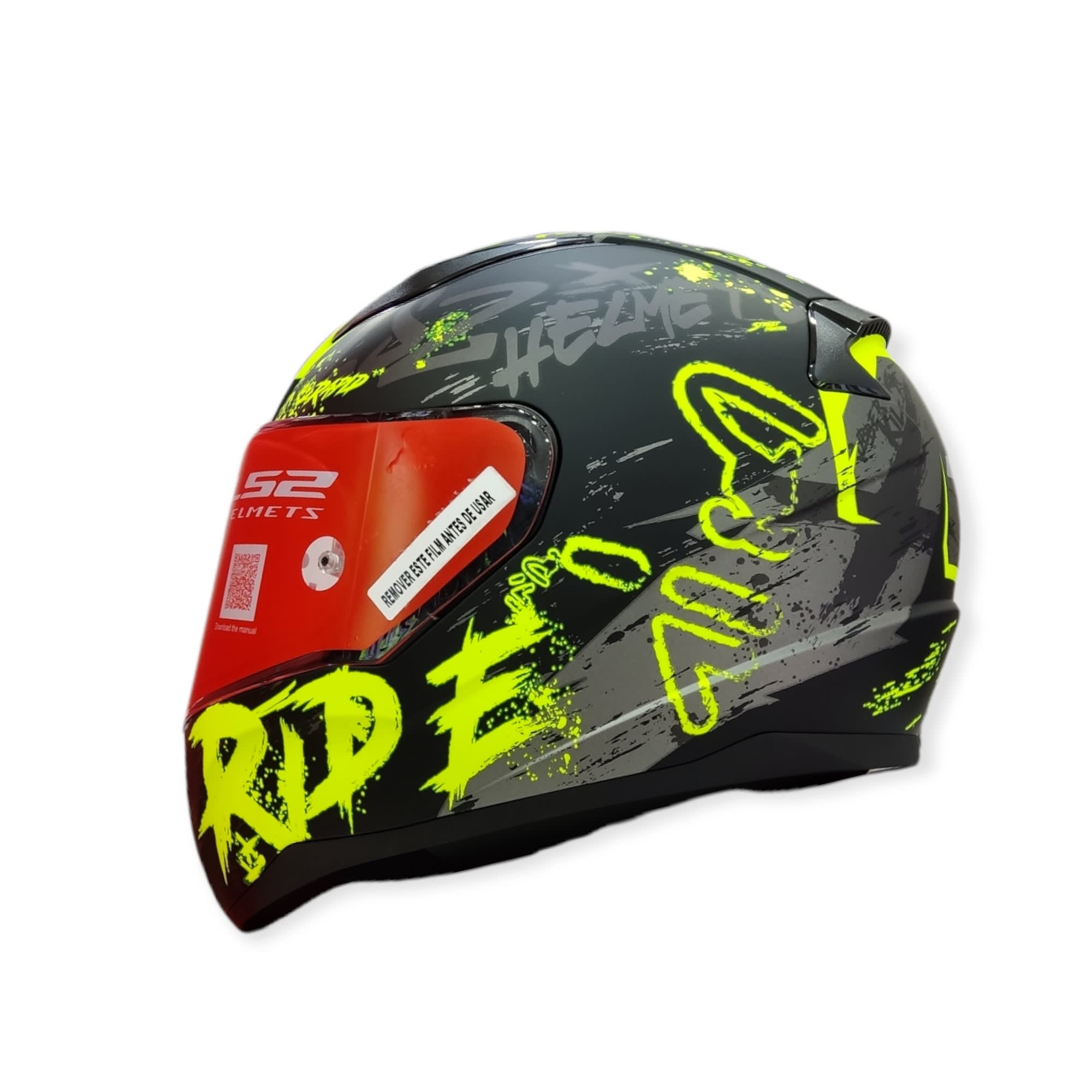 CASCO LS2 FF 353 RAPID NAUGHTY NEGRO AMAR MAT