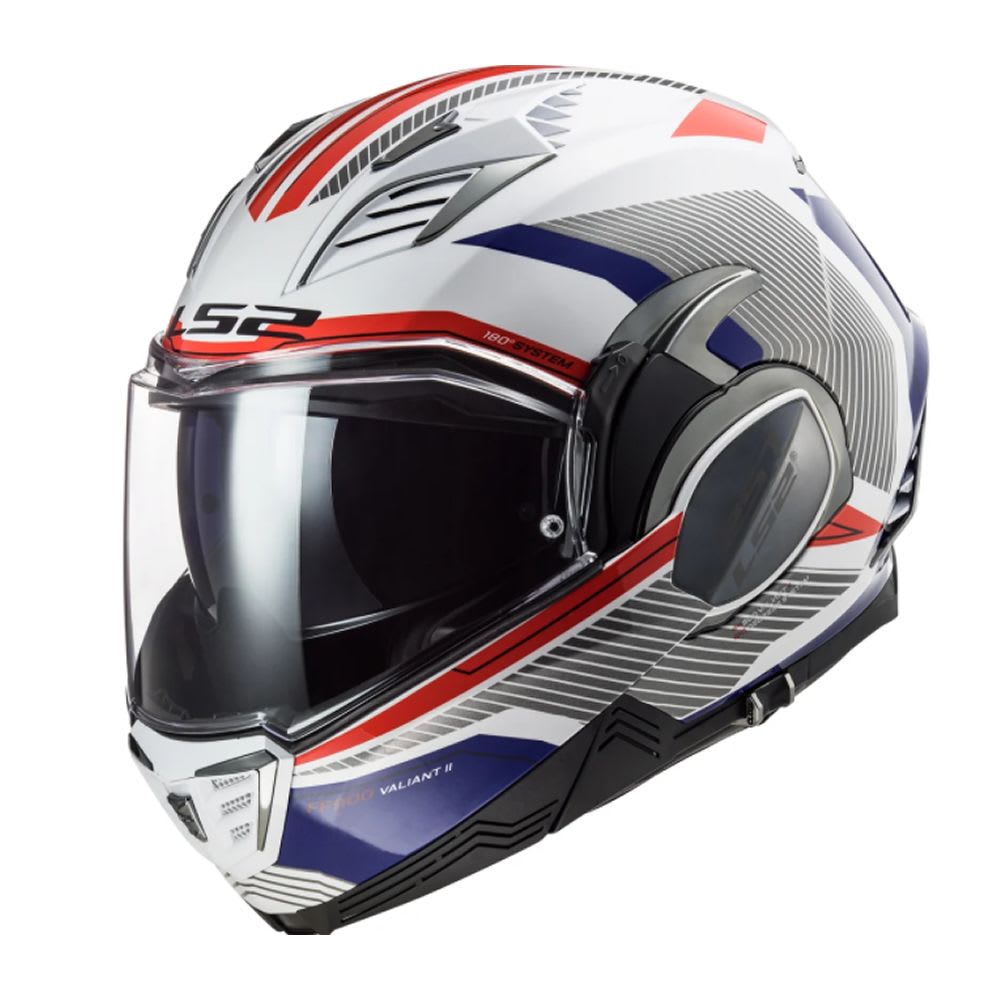 CASCO LS2 FF 900 VALIANT II REVO ROJO AZUL