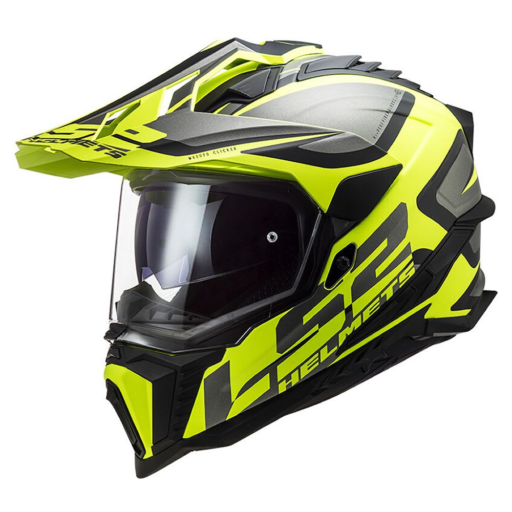 CASCO LS2 MX701 EXPLORER ALTER NEGRO AMARILLO MATE
