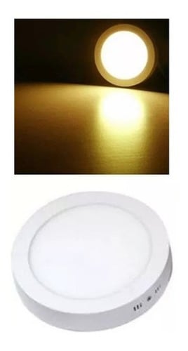 FOCO LED 12W REDONDO SOBREPUESTO LUZ CALIDA MR-1520103 (40)