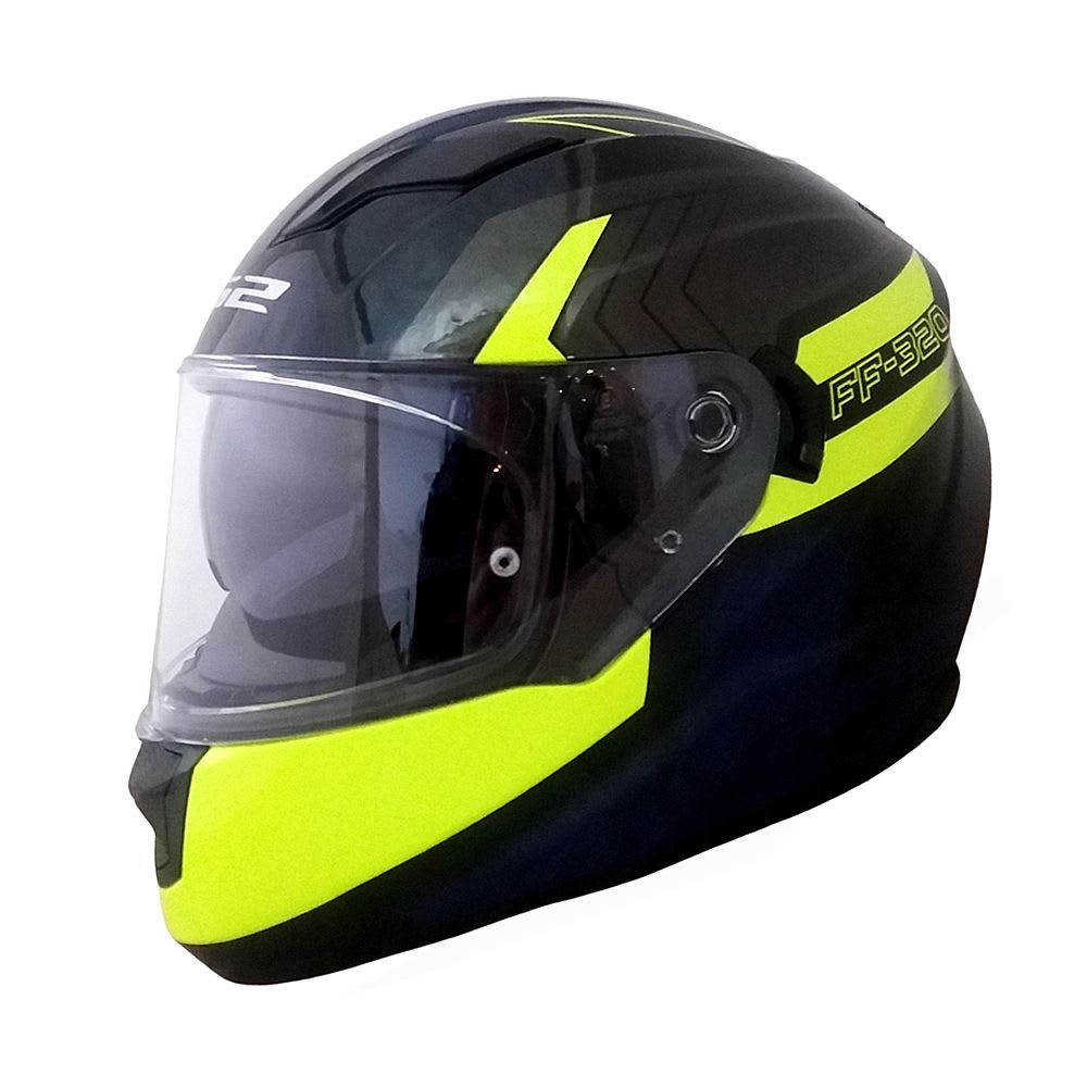 CASCO LS2 FF 320 STREAM EVO EXO NEGRO AMARILLO