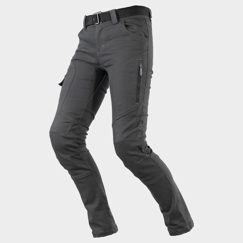 PANTALON LS2 STRAIGHT GRIS OSCURO