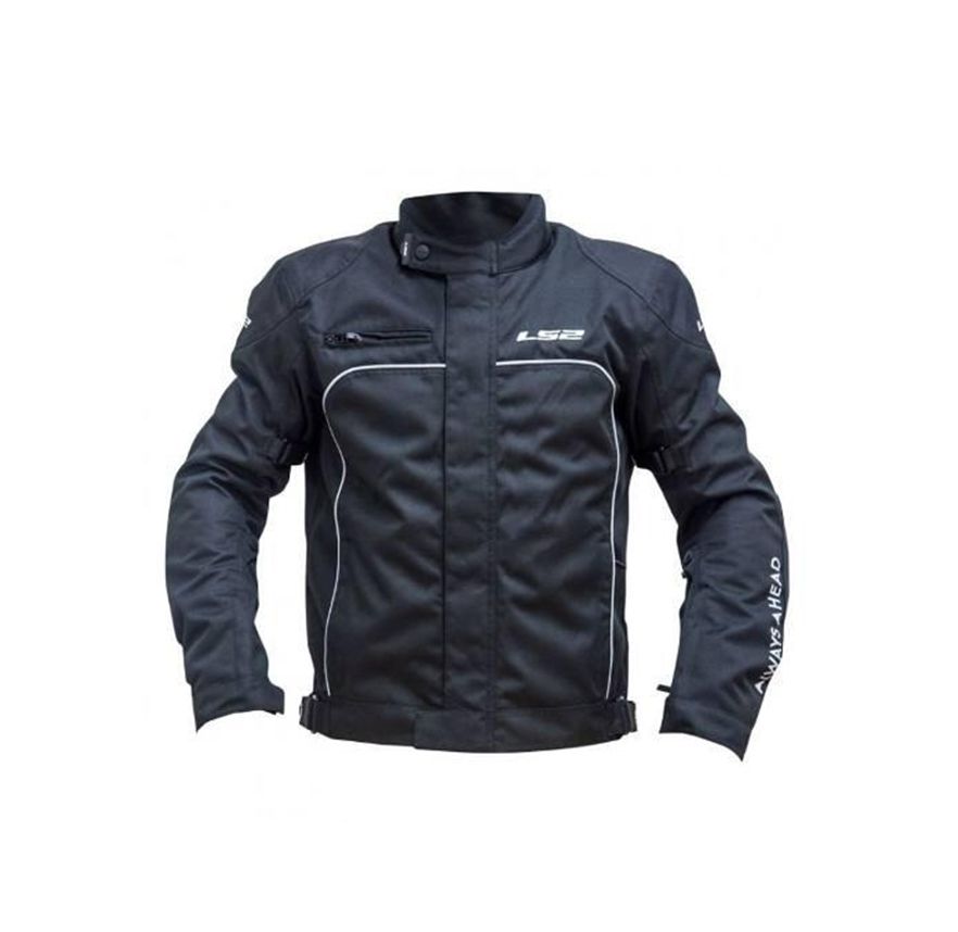 CHAQUETA LS2 TRACER HOMBRE FULL NEGRO