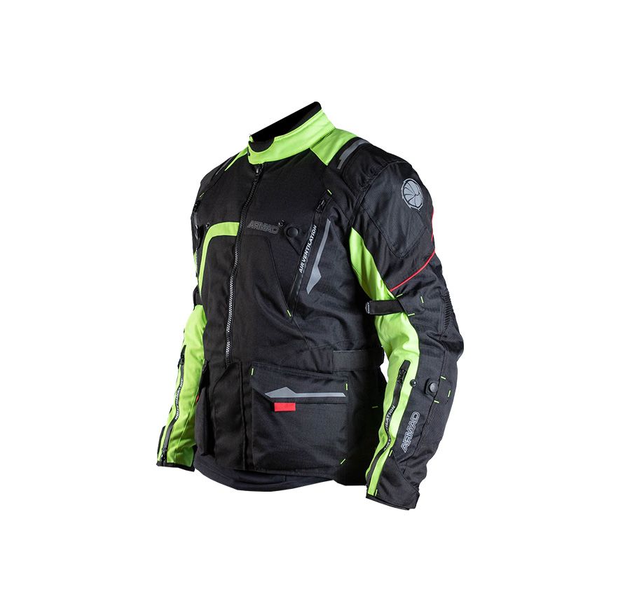 CHAQUETA ARMAD PREMIUM NEGRO AMARILLO