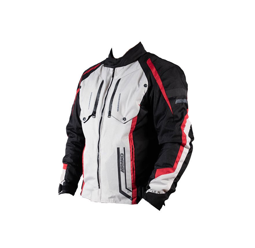 CHAQUETA ARMAD BLADE BCO ROJO
