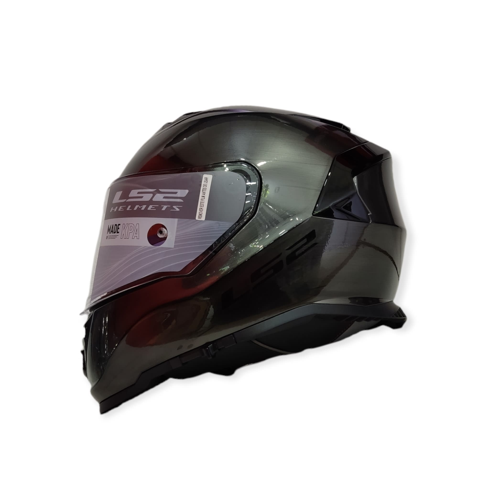 CASCO LS2 FF 800 STORM JEANS TITANIUM