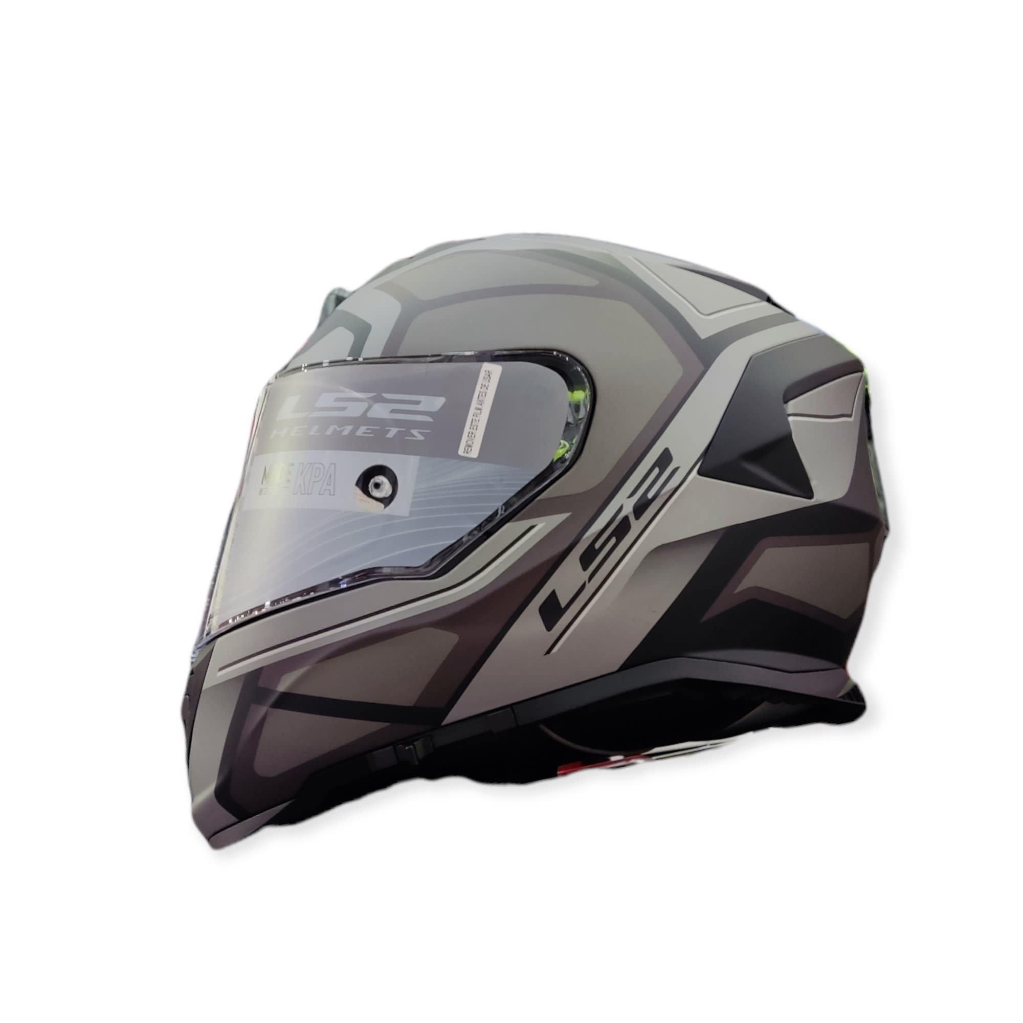 CASCO LS2 FF 800 STORM FASTER MAT TITANIO