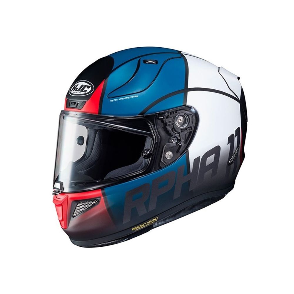CASCO HJC RPHA 11 QUINTAIN AZUL/BLANCO