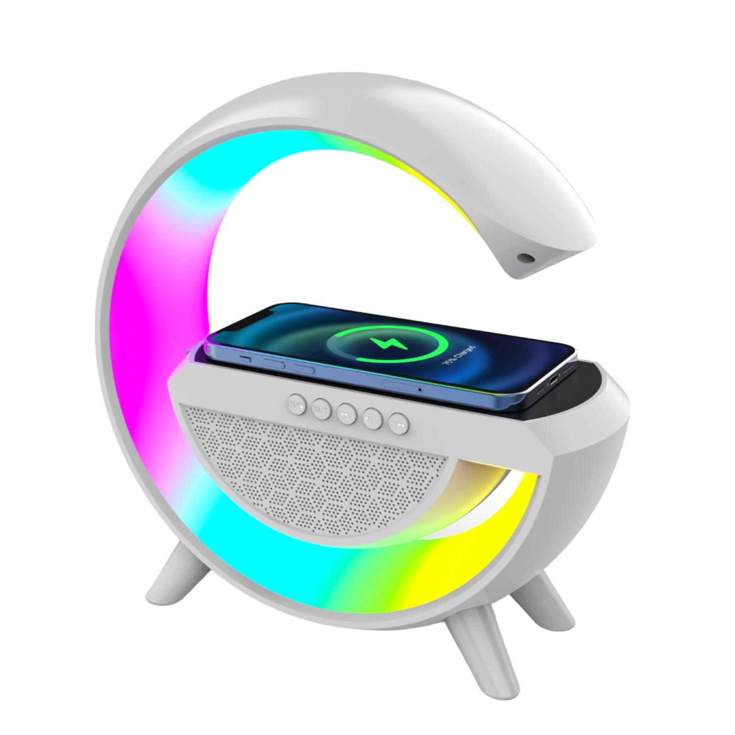 CARGADOR DE TELEFONO INALAMBRICO RGB  MOD BT2301 15741