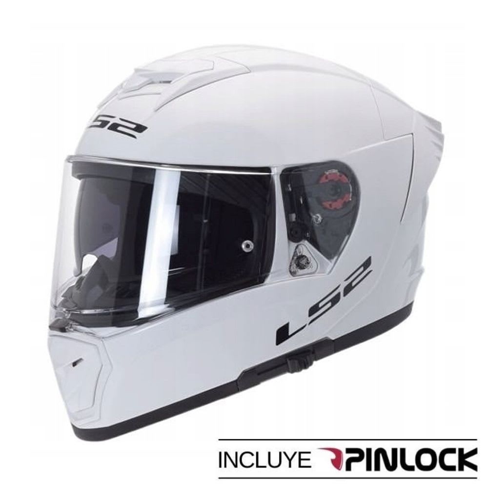 CASCO LS2 FF 390 BREAKER EVO BLANCO BRILLO