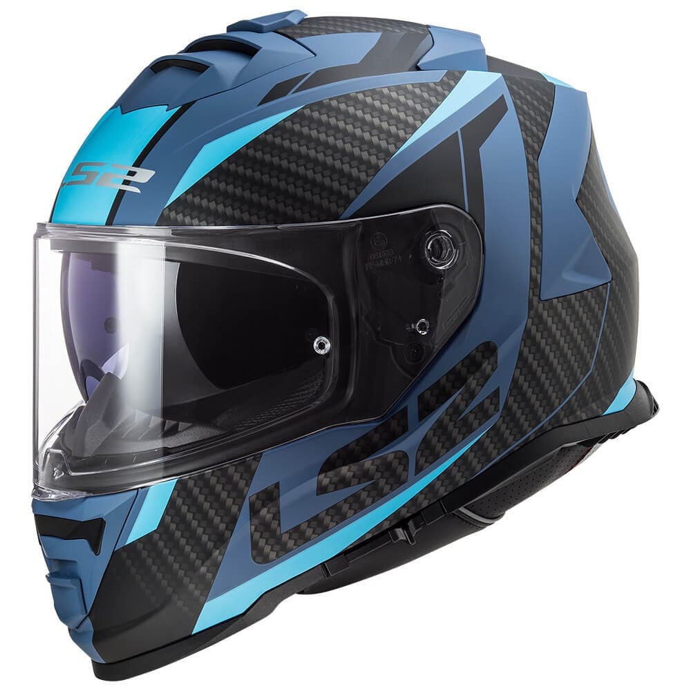 CASCO LS2 FF 800 STORM RACER MAT BLUE