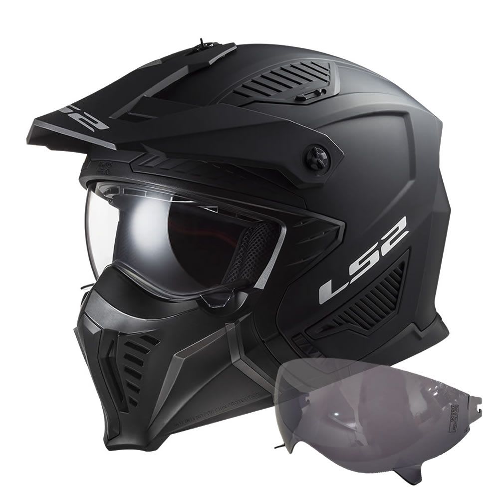 CASCO LS2 OF606 DRIFTER SOLID NEGRO MATTE