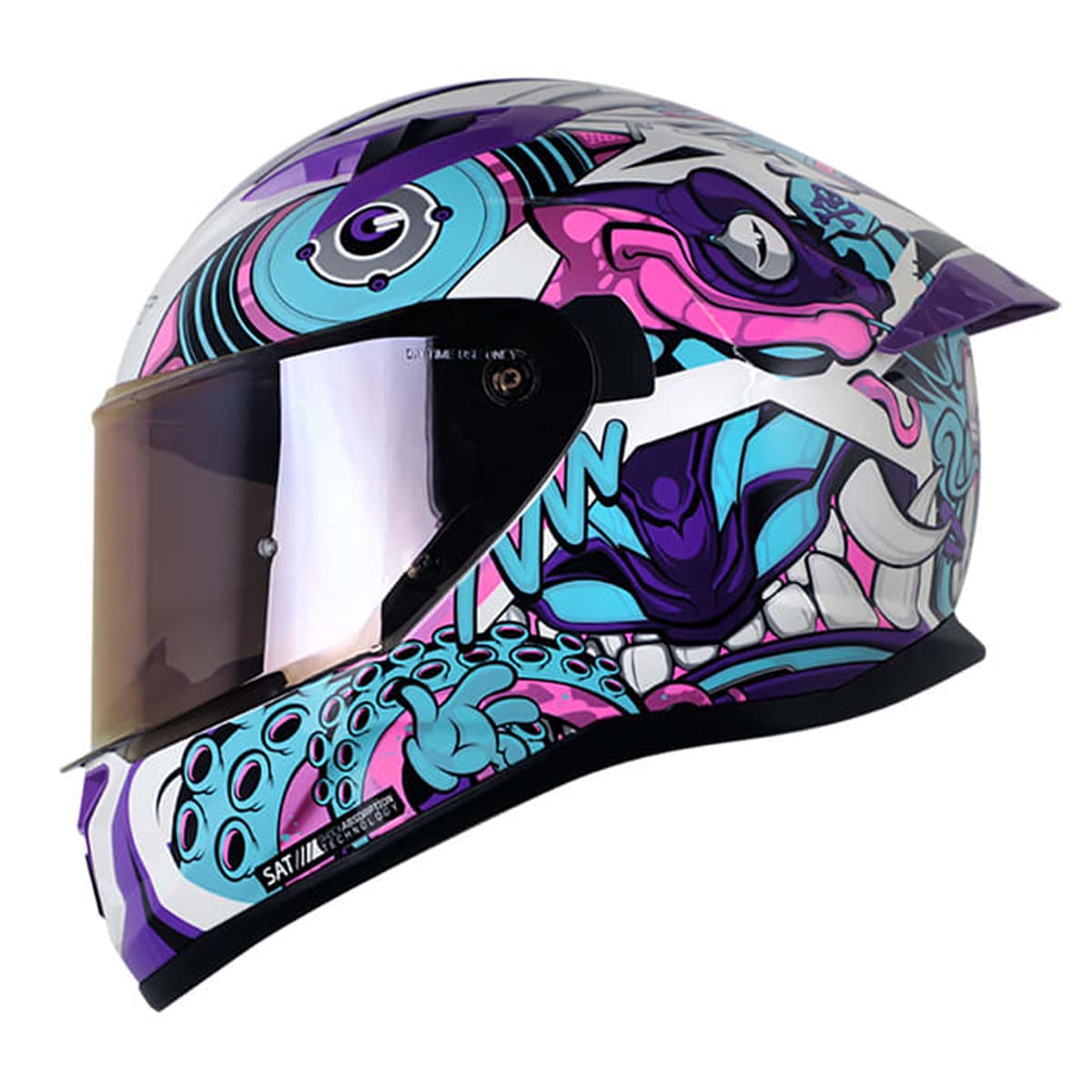 CASCO SHAFT 522 SP COMIC MONSTER BL BRILLO MR (SV)