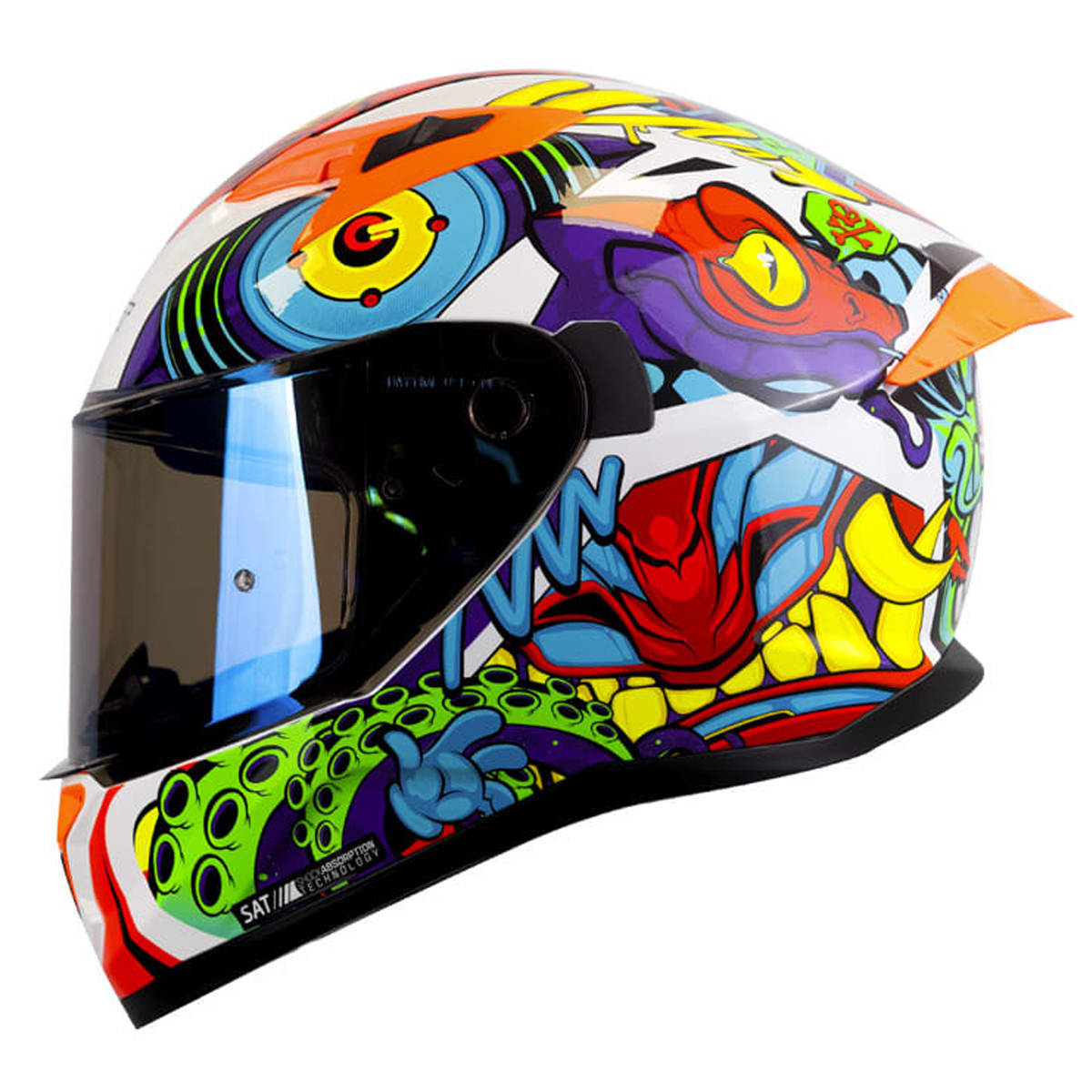 CASCO SHAFT 522 SP COMIC MONSTER BL BRILLO NJ.N (SV)