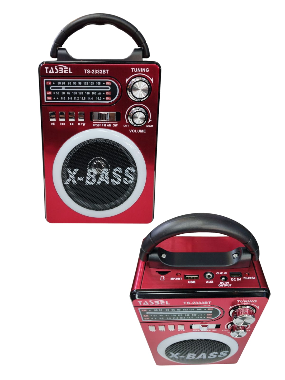 1604667 RADIO PARLANTE C/DIAL RECARGABLE  MOD TS-2333BT (30)