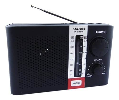 1604679 RADIO SOLAR RECARGABLE FM/AM  MOD TS-A12BTS (30)