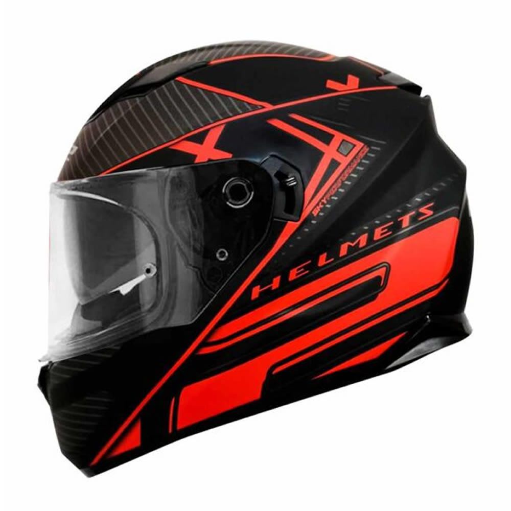 CASCO LS2 FF 320 STREAM EVO LEVEL ROJO MATTE
