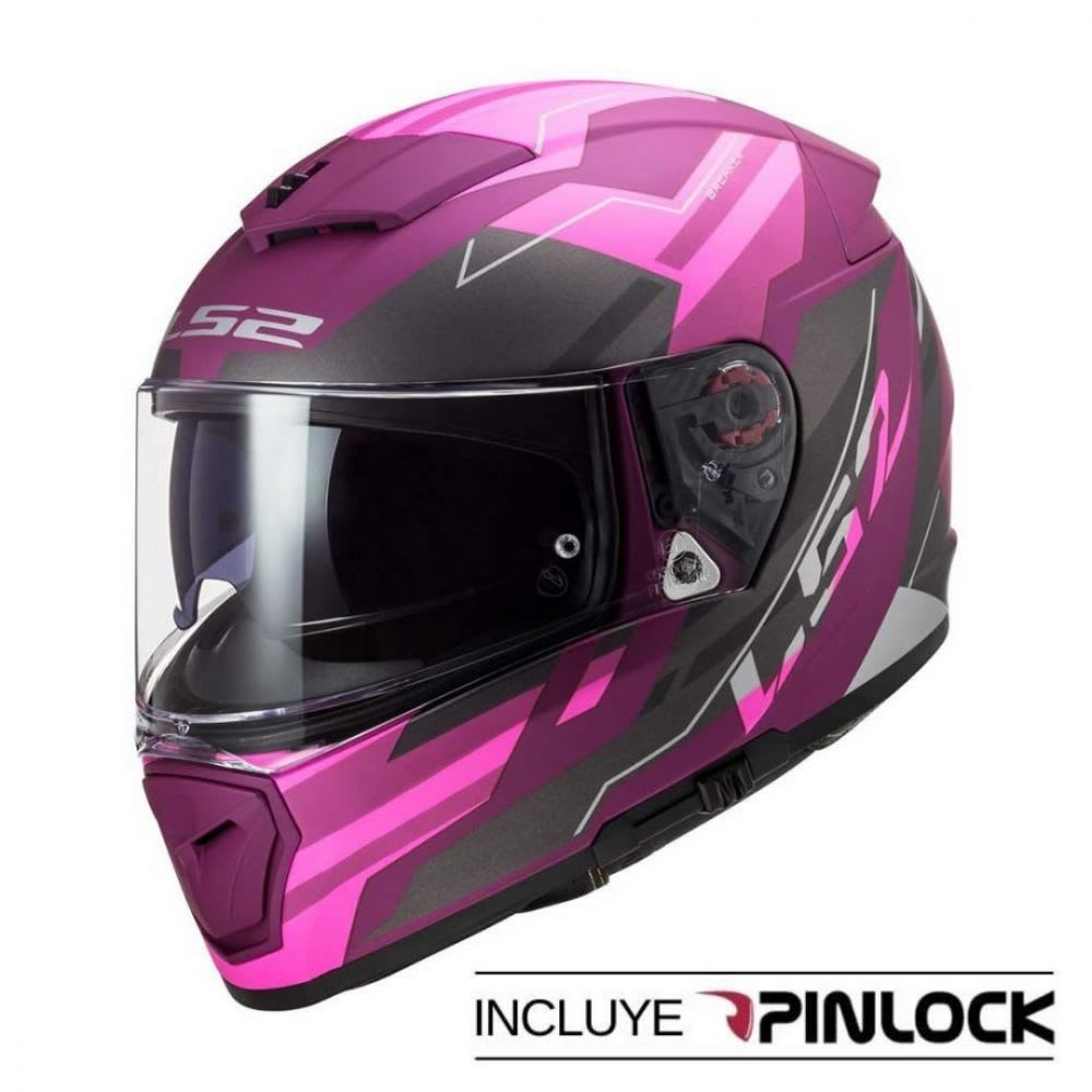 CASCO LS2 FF 390 BREAKER EVO BETA MORADO MATE