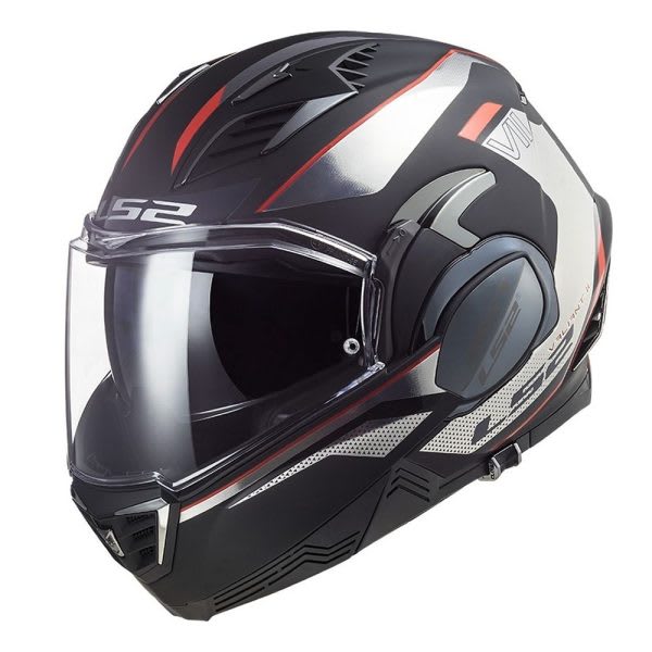 CASCO LS2 FF 900 VALIANT II HUB NEGRO TITANIO