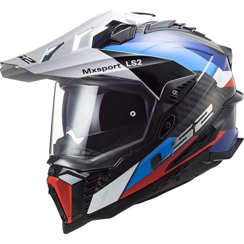 CASCO LS2 MX701C EXPLORER C FRONTIER NEGRO AZUL