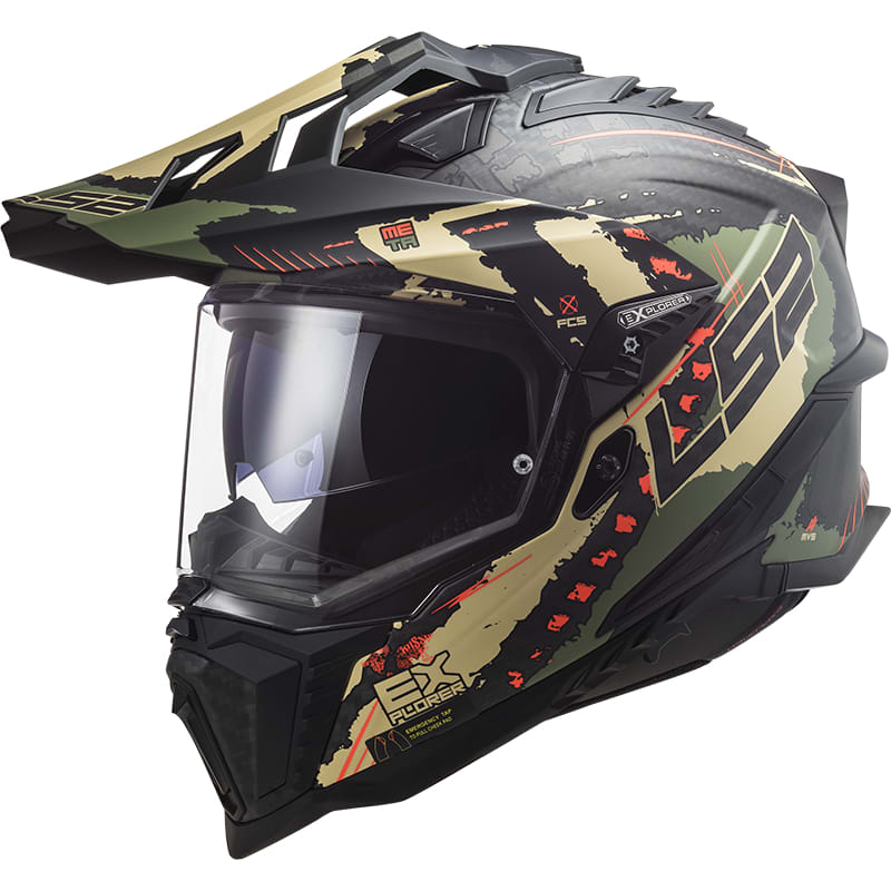 CASCO LS2 MX701 EXPLORER C EXTEND VER MILIT MAT