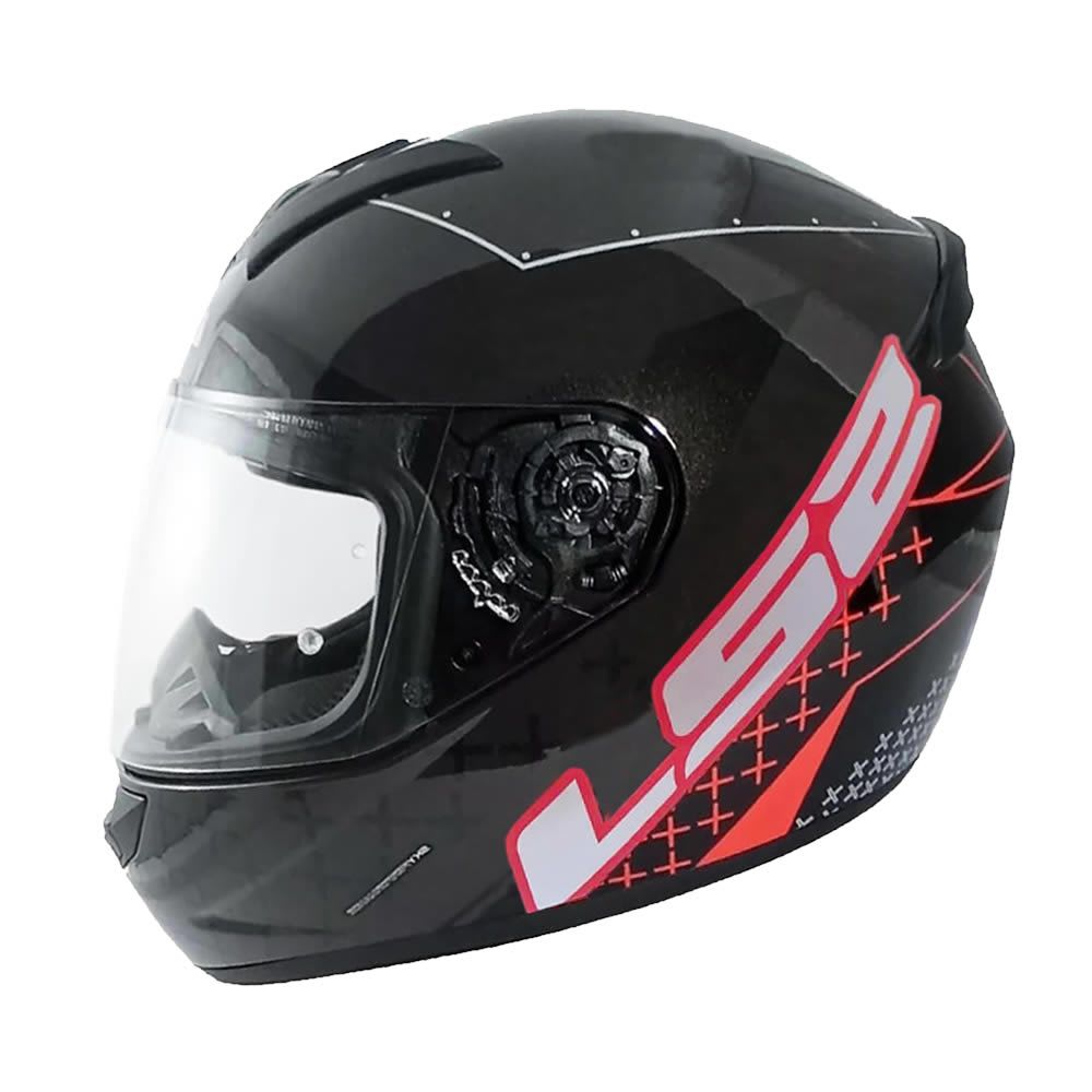 CASCO LS2 FF 352 SLIMO COOL GRIS NEGRO