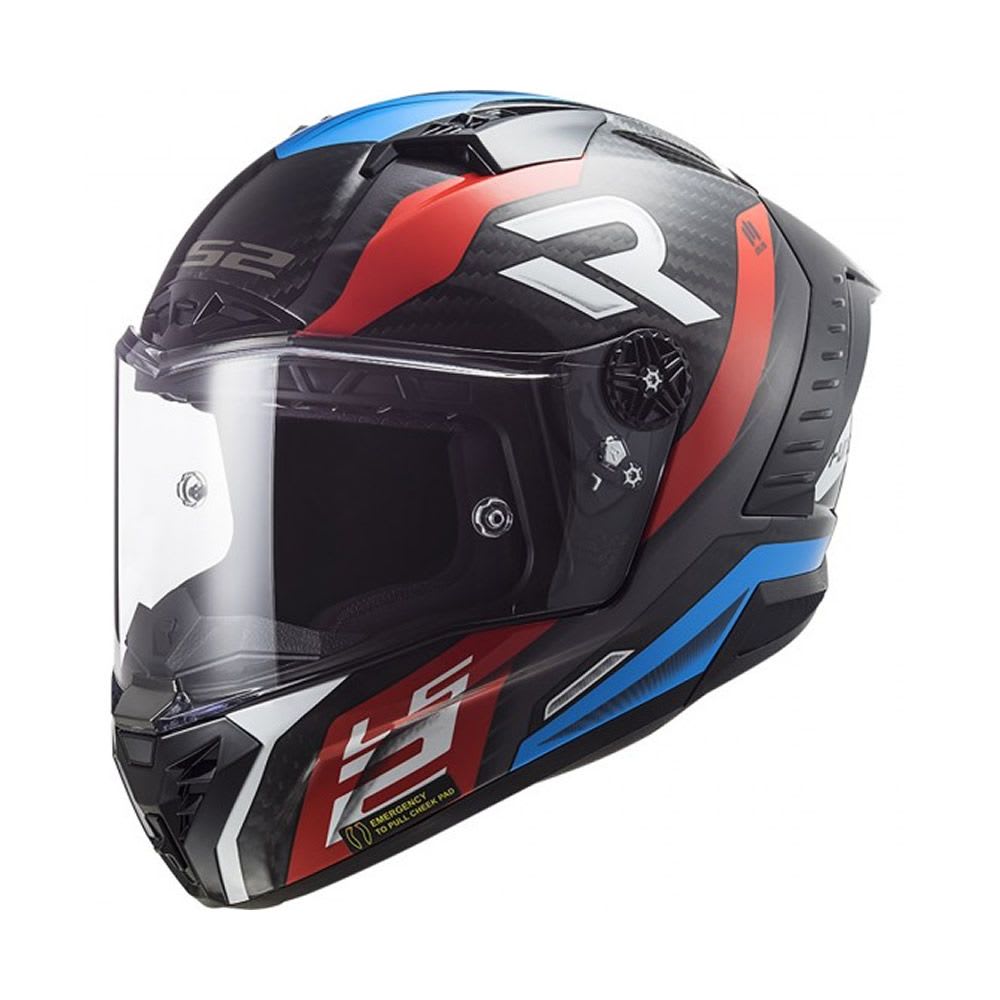 CASCO LS2 FF 805 THUNDER SUPRA ROJO AZUL