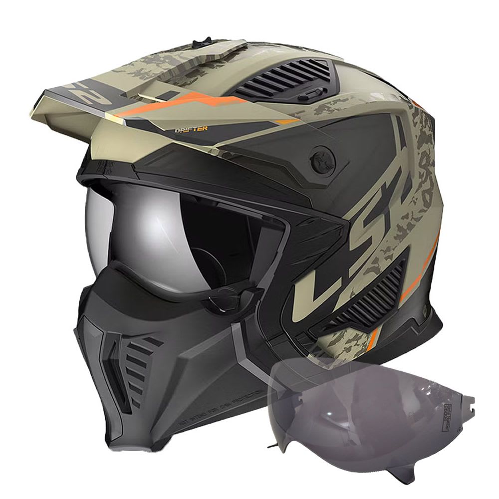CASCO LS2 OF 606 DRIFTER DEVOR ARENA MATTE