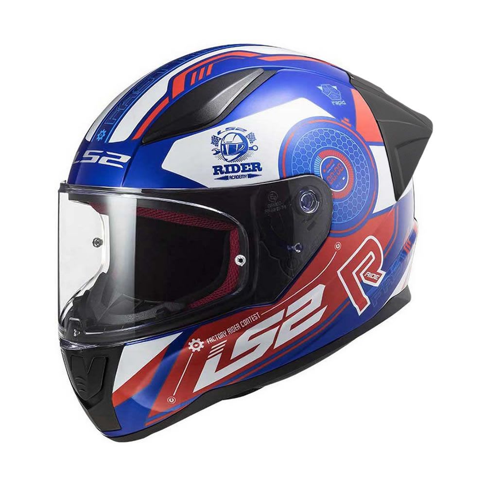 CASCO LS2 FF 353 EVO RAPID STRATUS AZU ROJ BCO