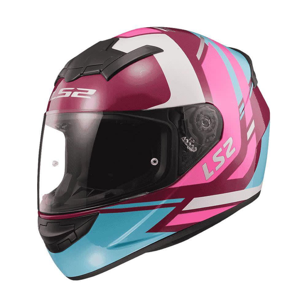CASCO LS2 FF 352 EVO DOWN MORADO FUCSIA MATE