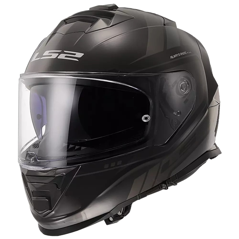 CASCO LS2 FF 800 STORM II FIST 7C NEGRO MATTE