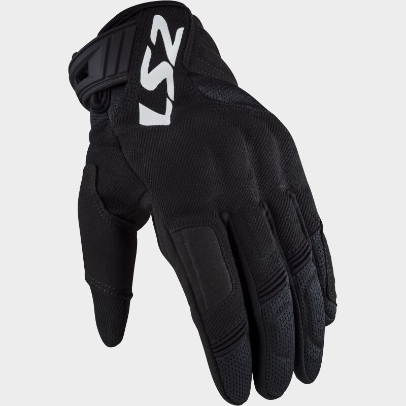 GUANTE LS2 SILVA NEGRO HOMBRE