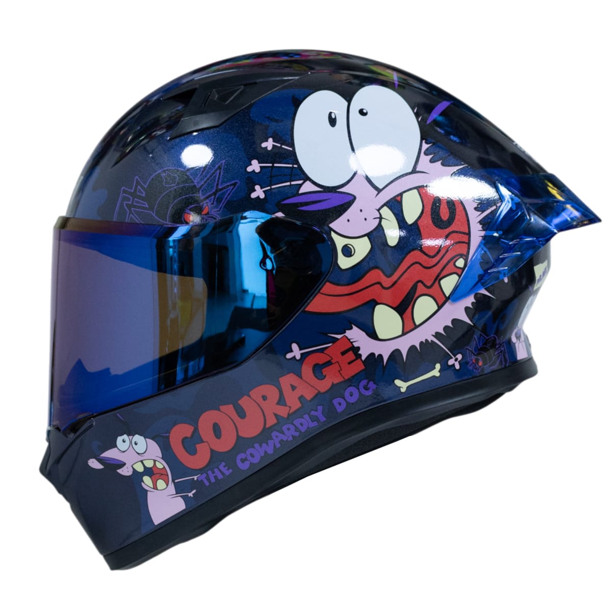 CASCO ICH 503 PERRO CORAJE CARTOON NETWORK